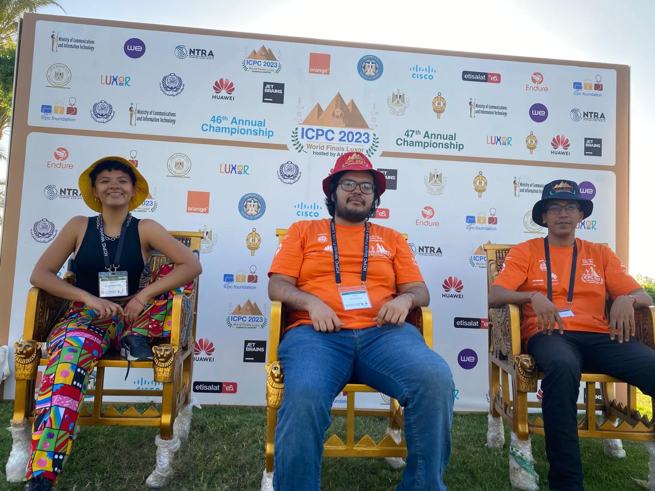 Laura Dimayuga at the ICPC World Finals